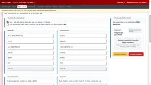 Inserimento operazioni nel gestionale Posta 3000